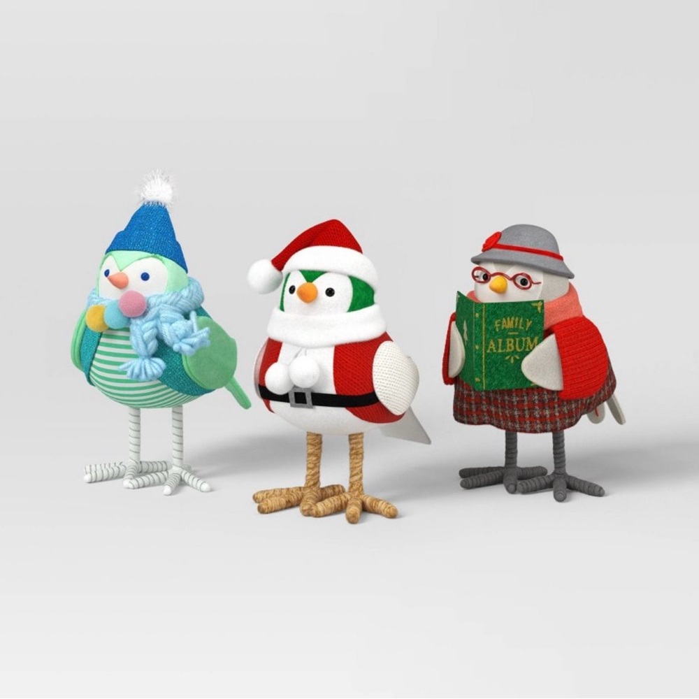 Target Featherly Friends 10 Piece Reunion Collection Christmas Bird Figures 2024 - Picture 5 of 11